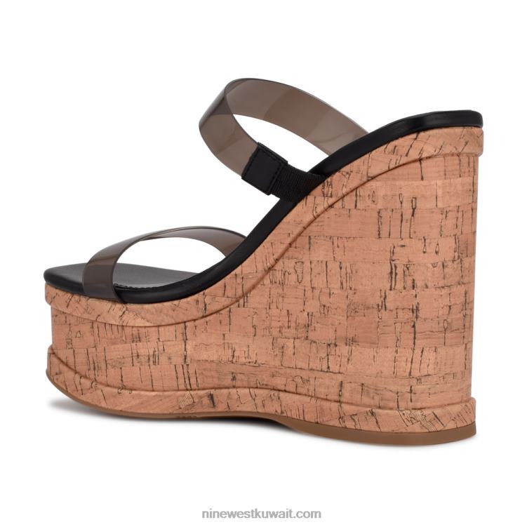 Nine West صندل إسفين بنعل سميك من rappsVVL08776