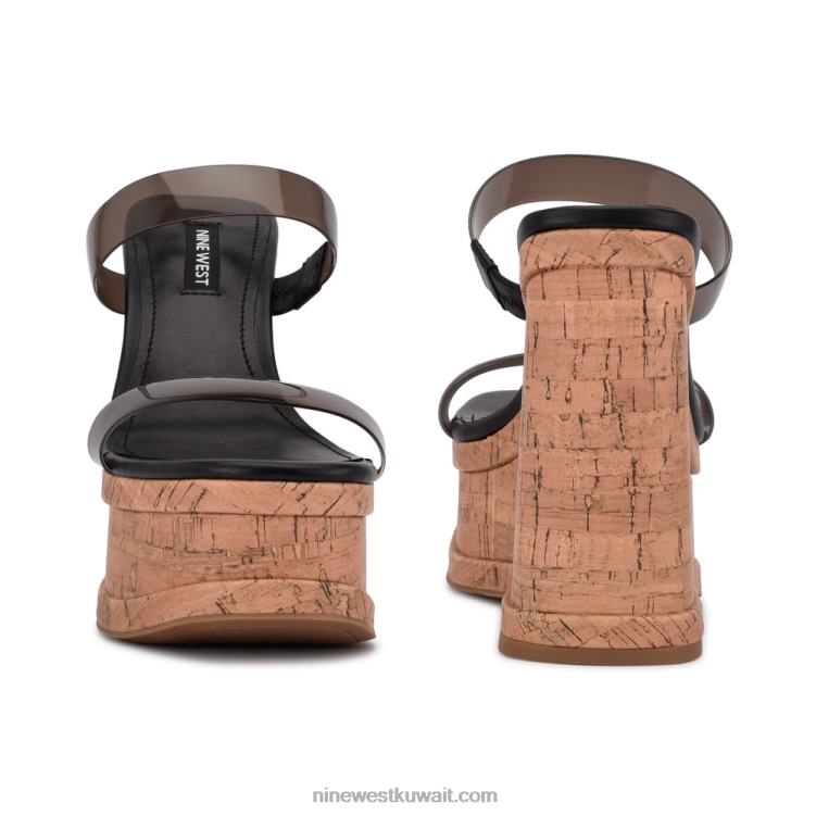 Nine West صندل إسفين بنعل سميك من rappsVVL08776