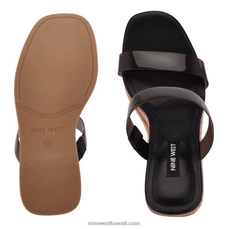 Nine West صندل إسفين بنعل سميك من rappsVVL08776