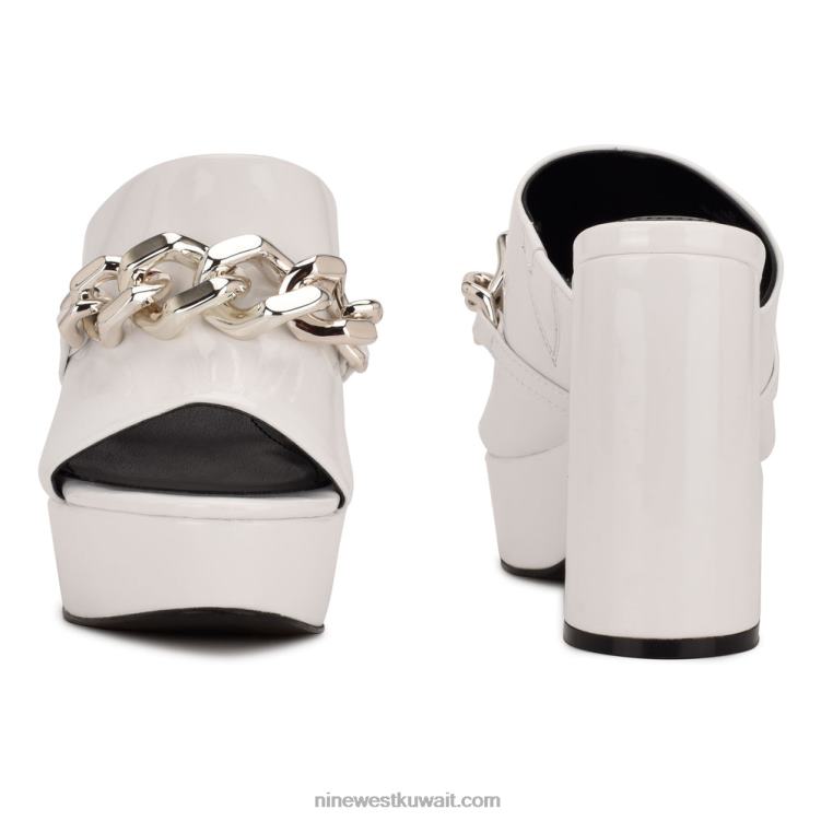 Nine West relee صندل منزلق ذو نعل سميكVVL08596