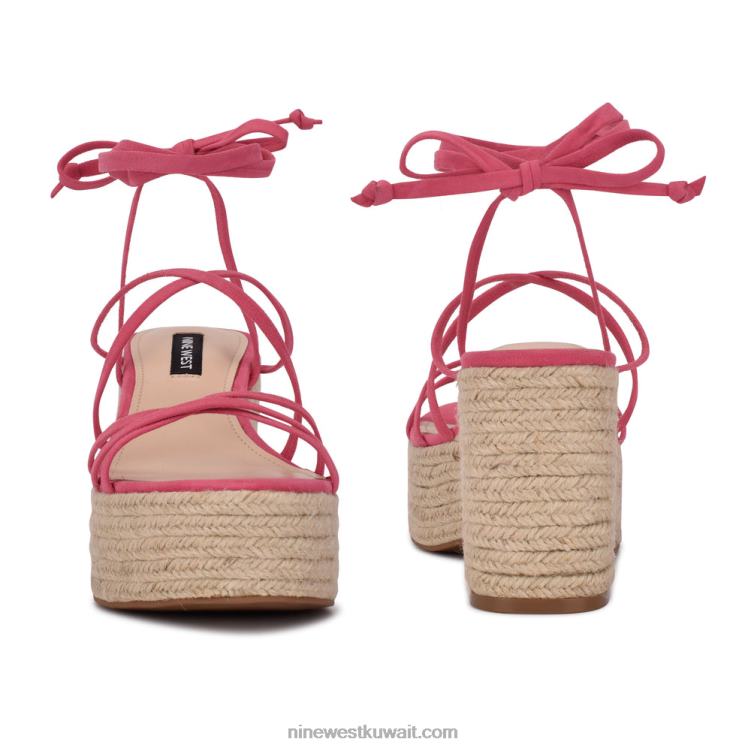 Nine West صندل بنعل سميك ملفوف في الكاحل من ripleeVVL08797