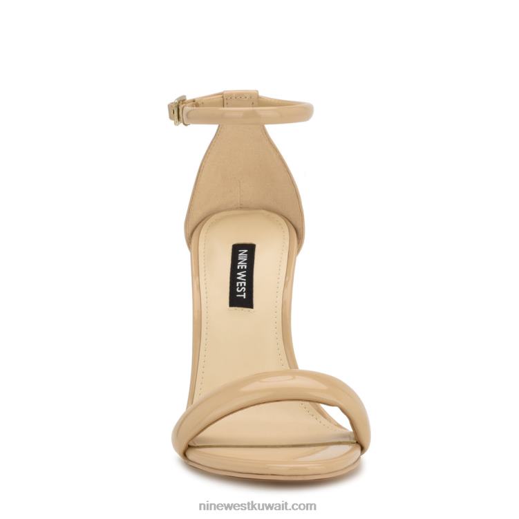 Nine West teeya صندل برباط الكاحل براءة اختراع طبيعية خفيفة VVL08211