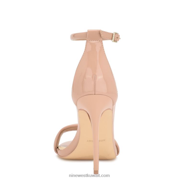 Nine West teeya صندل برباط الكاحل براءة اختراع عارية بالكاد VVL08212