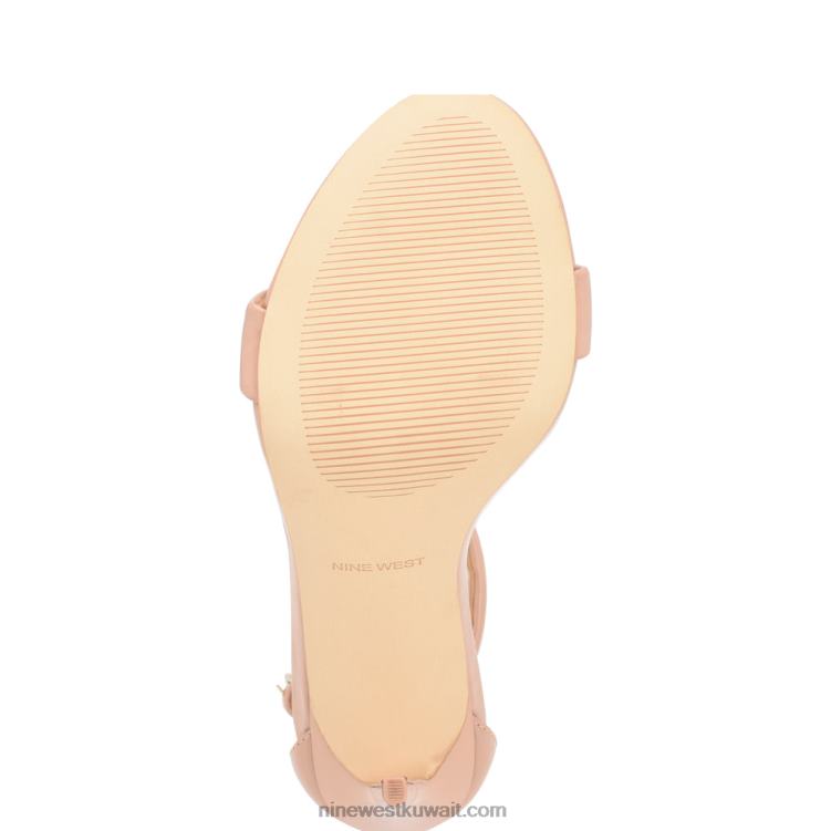 Nine West teeya صندل برباط الكاحل براءة اختراع عارية بالكاد VVL08212