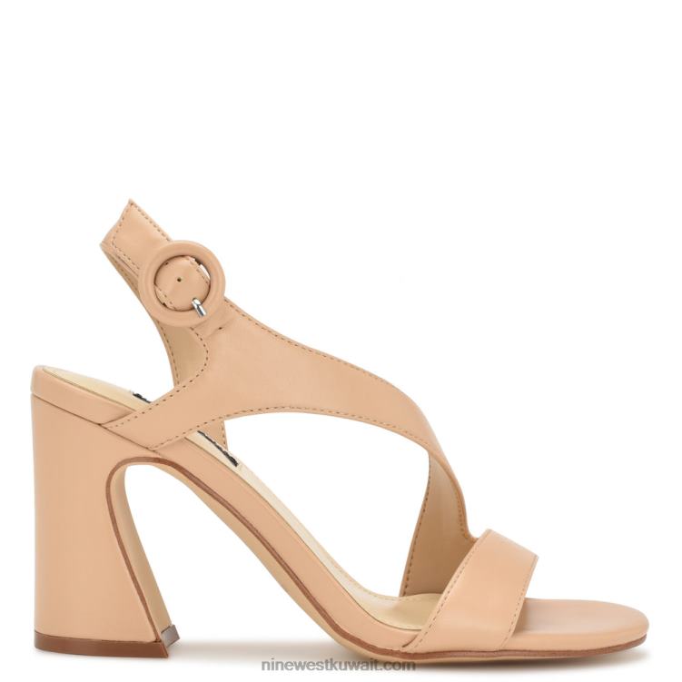 Nine West الصنادل بكعب ushila استحى دافئ VVL08315
