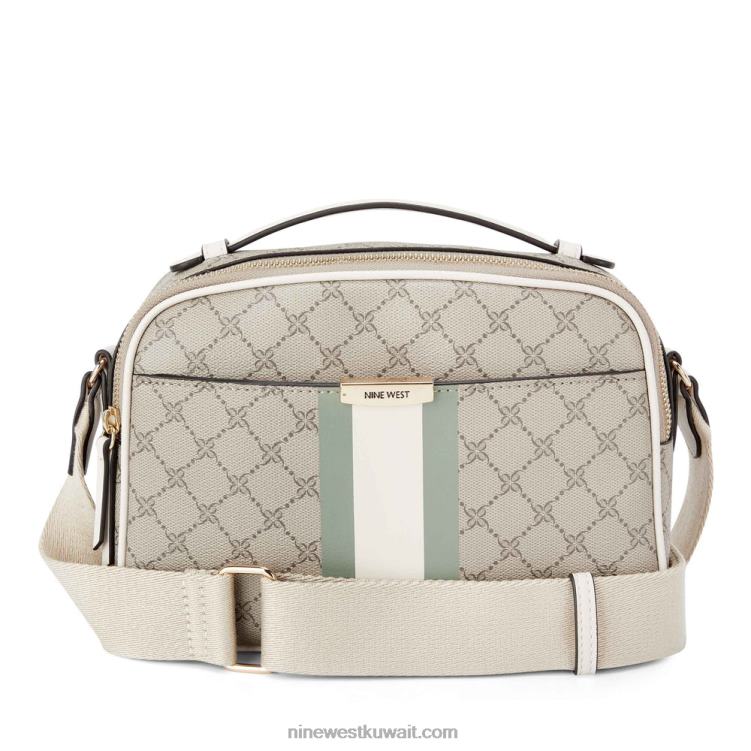 Nine West حقيبة كاميرا باميلا شعار بيج / الصبار VVL082559