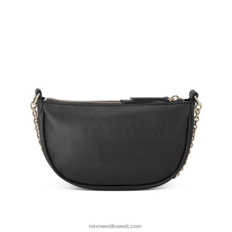 Nine West مود ميني كروسبودي أعلى الرمز البريدي أسود VVL082614