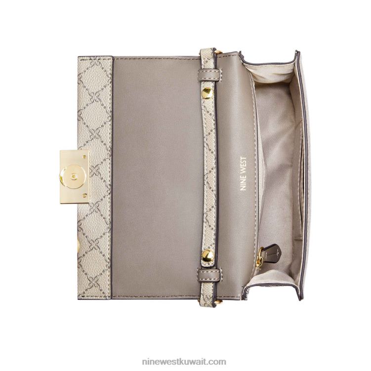 Nine West قلاب كاثي ميني كروس شعار بيج متعدد VVL082637