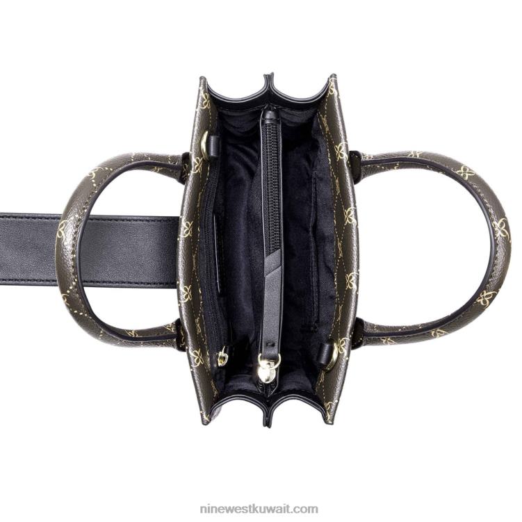 Nine West حقيبة كاثي ميني جيت شعار بني متعدد VVL082670