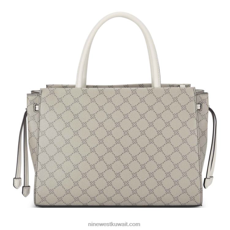 Nine West حقيبة إلارا شعار بيج / حليب VVL082690