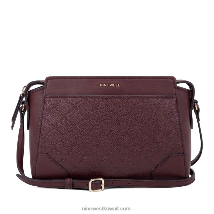 Nine West brooklyn jet set crossbody شعار ميرلو VVL082618