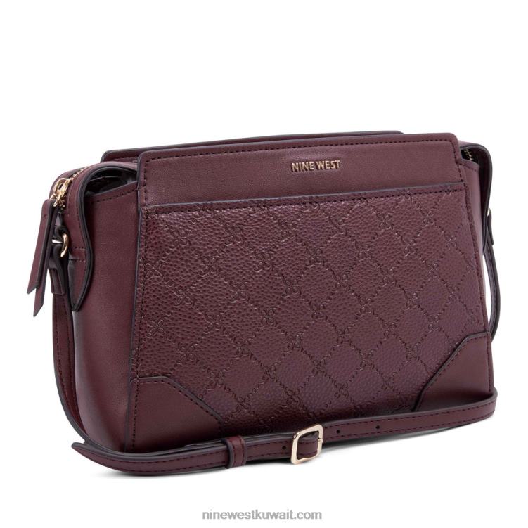 Nine West brooklyn jet set crossbody شعار ميرلو VVL082618