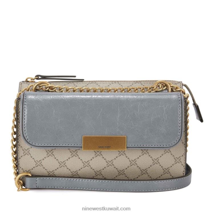 Nine West سوزان cnvrtble xbdy أعلى الرمز البريدي شعار / أردواز بيج VVL082591