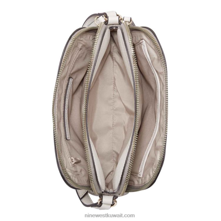 Nine West cyra قائمة crossbody شعار عسلي / حليب VVL082611