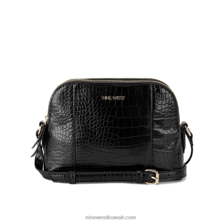 Nine West cyra قائمة crossbody أسود VVL082658