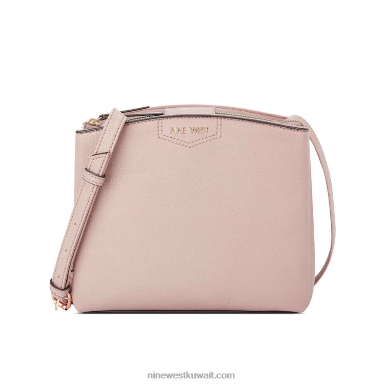 Nine West jorie mini jet set crossbody وردي باهت VVL082646