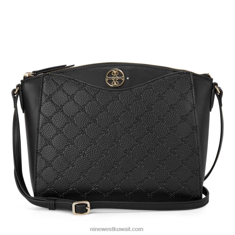 Nine West kyelle crossbody أسود VVL082639