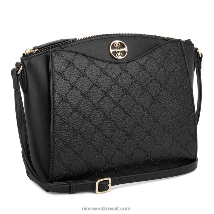 Nine West kyelle crossbody أسود VVL082639