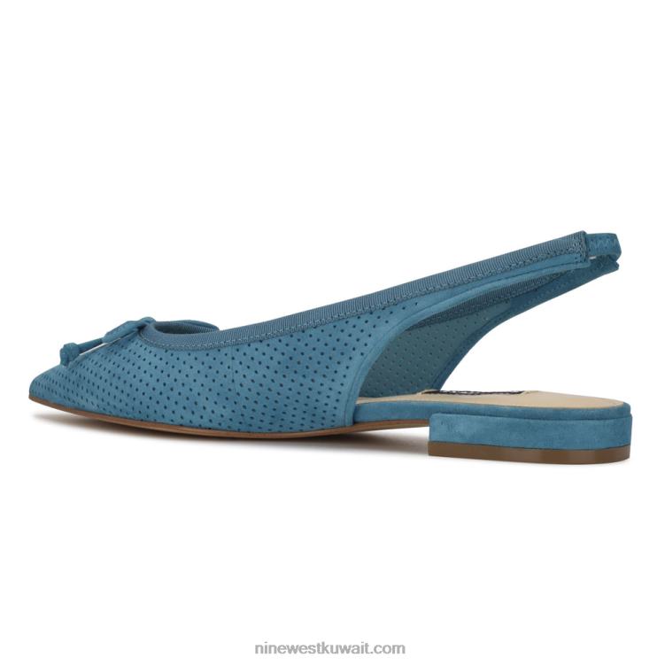 Nine West ليفي سلينجباك حذاء مسطح بمقدمة مدببةVVL081063