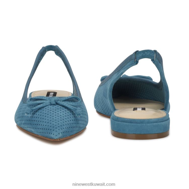 Nine West ليفي سلينجباك حذاء مسطح بمقدمة مدببةVVL081063