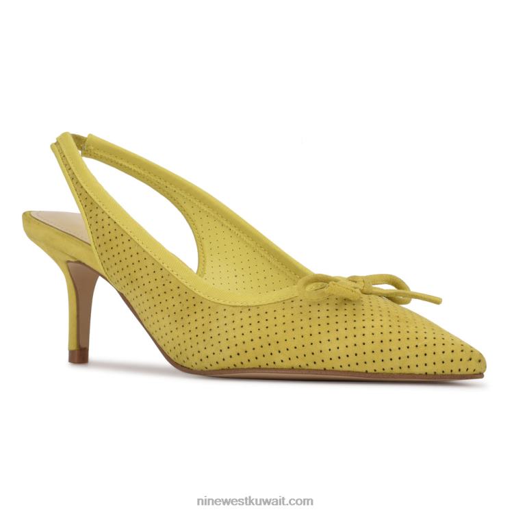 Nine West مضخات aperf slingback مدبب اصبع القدمVVL082257