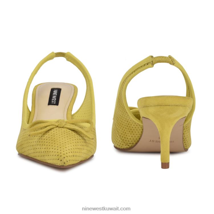 Nine West مضخات aperf slingback مدبب اصبع القدمVVL082257