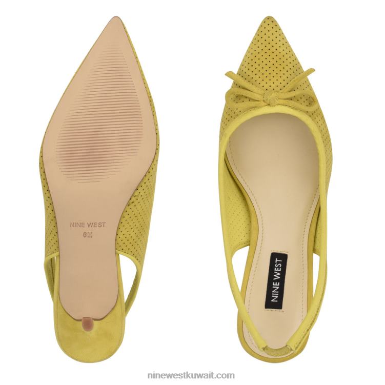 Nine West مضخات aperf slingback مدبب اصبع القدمVVL082257