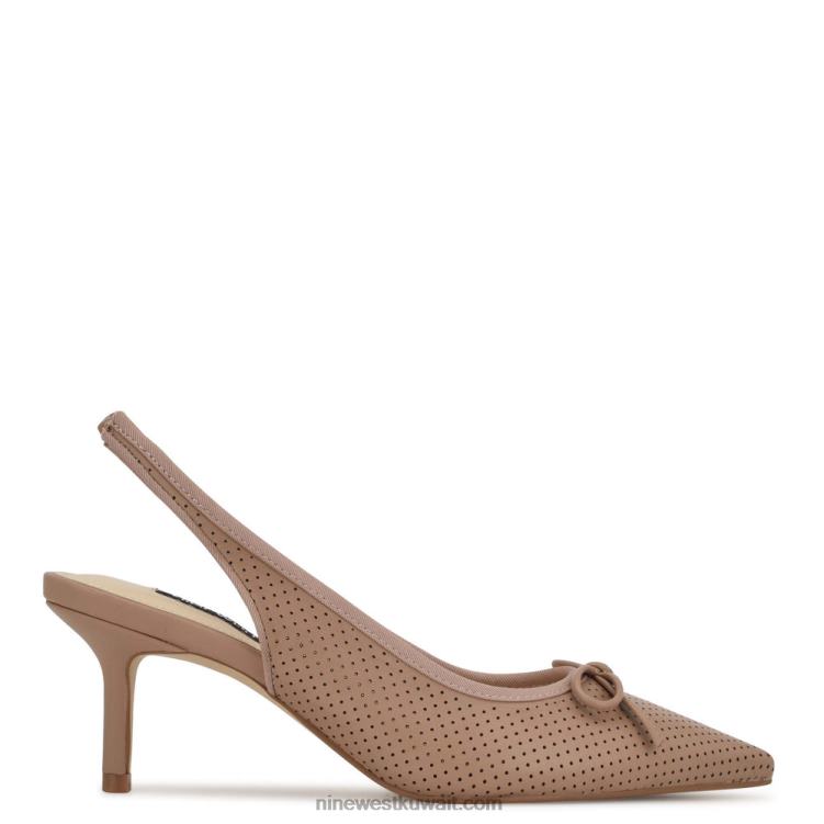 Nine West مضخات aperf slingback مدبب اصبع القدمVVL082258