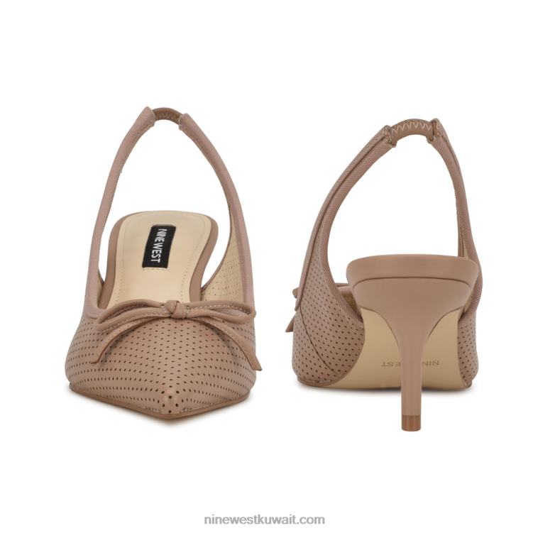Nine West مضخات aperf slingback مدبب اصبع القدمVVL082258