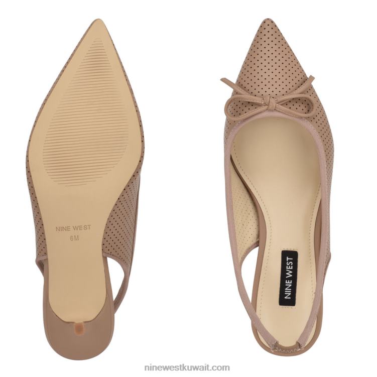 Nine West مضخات aperf slingback مدبب اصبع القدمVVL082258