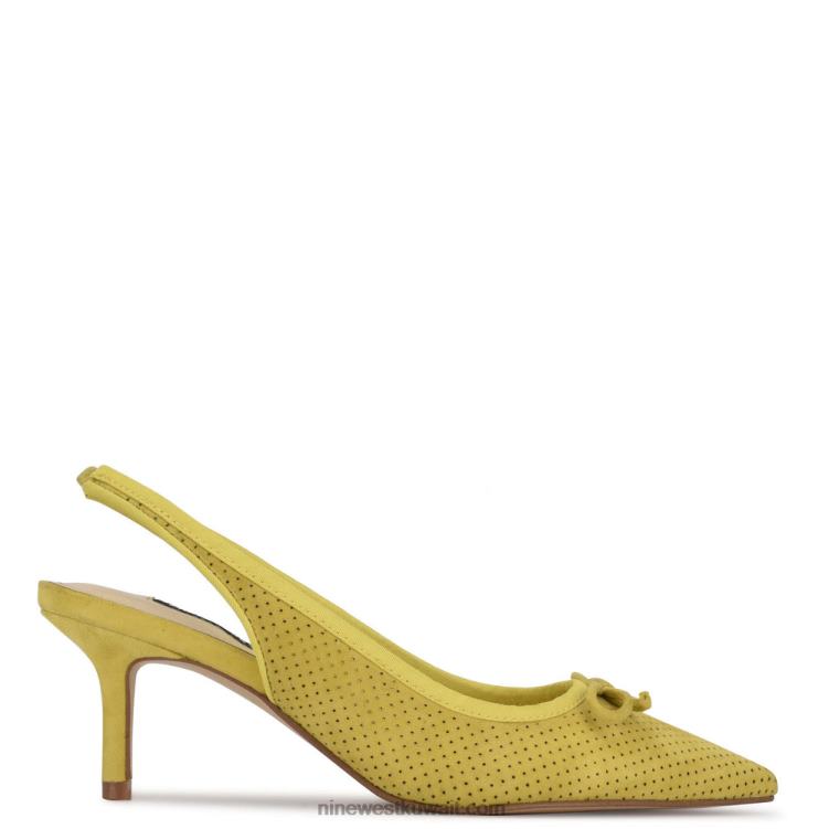 Nine West مضخات aperf slingback مدبب اصبع القدمVVL08968