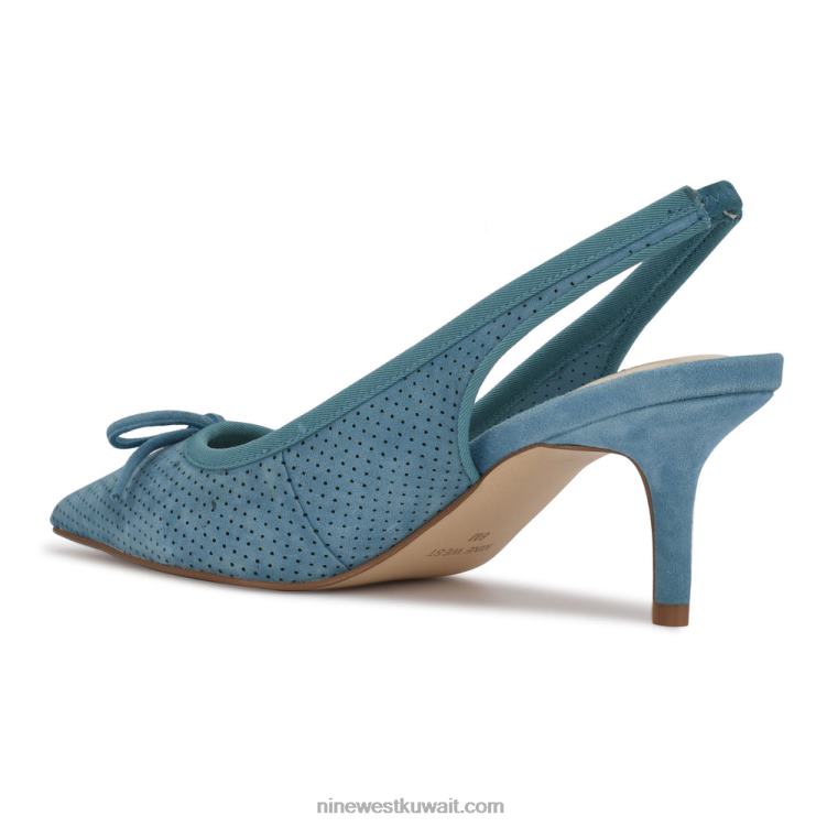 Nine West مضخات aperf slingback مدبب اصبع القدمVVL08969