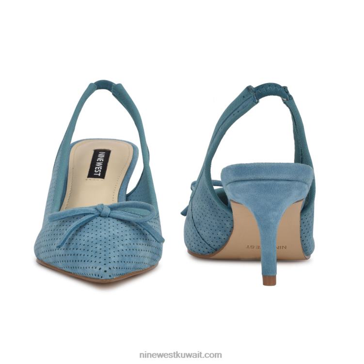 Nine West مضخات aperf slingback مدبب اصبع القدمVVL08969