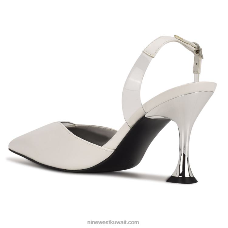 Nine West الحرارة مدبب اصبع القدم slingbacksVVL081127