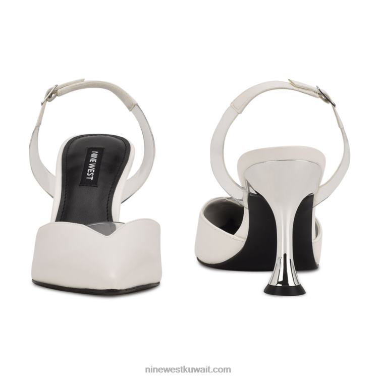 Nine West الحرارة مدبب اصبع القدم slingbacksVVL081127