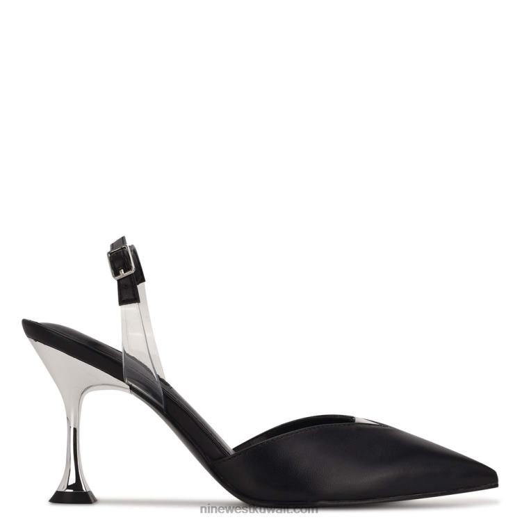 Nine West الحرارة مدبب اصبع القدم slingbacksVVL081250