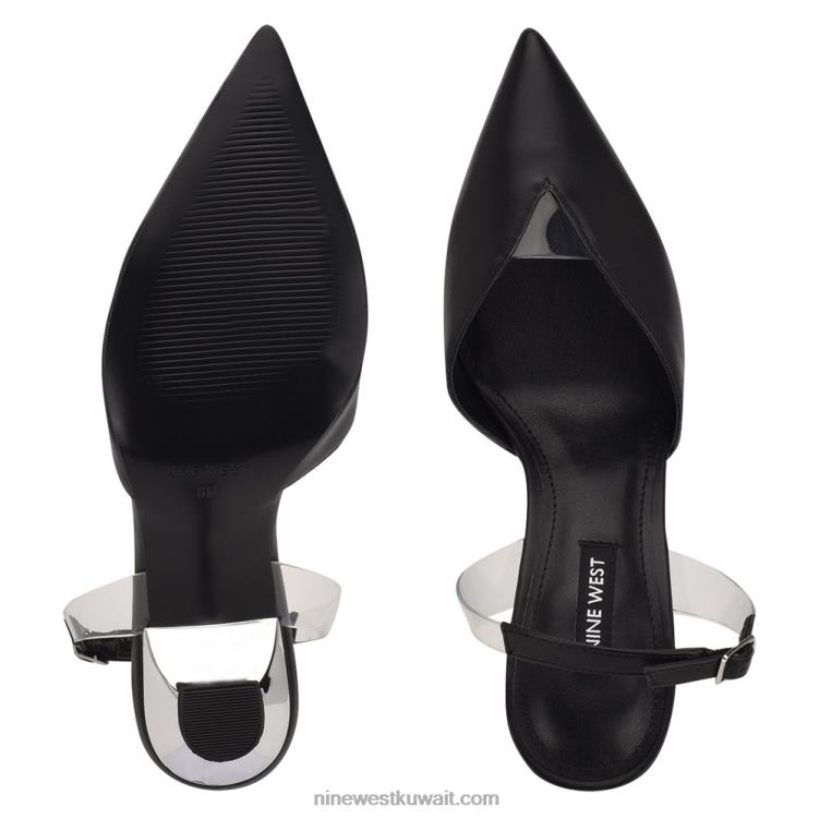 Nine West الحرارة مدبب اصبع القدم slingbacksVVL081250